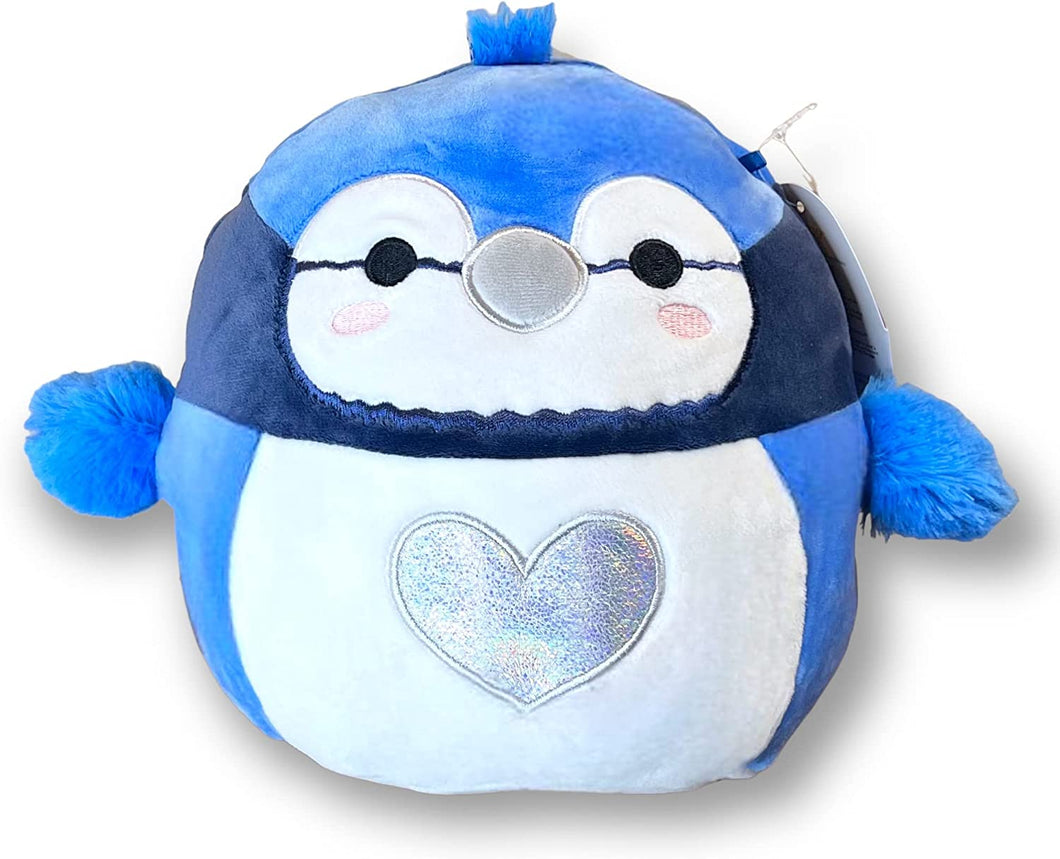 Squishmallows Babs the Penguin with Silver Heart on Belly 8
