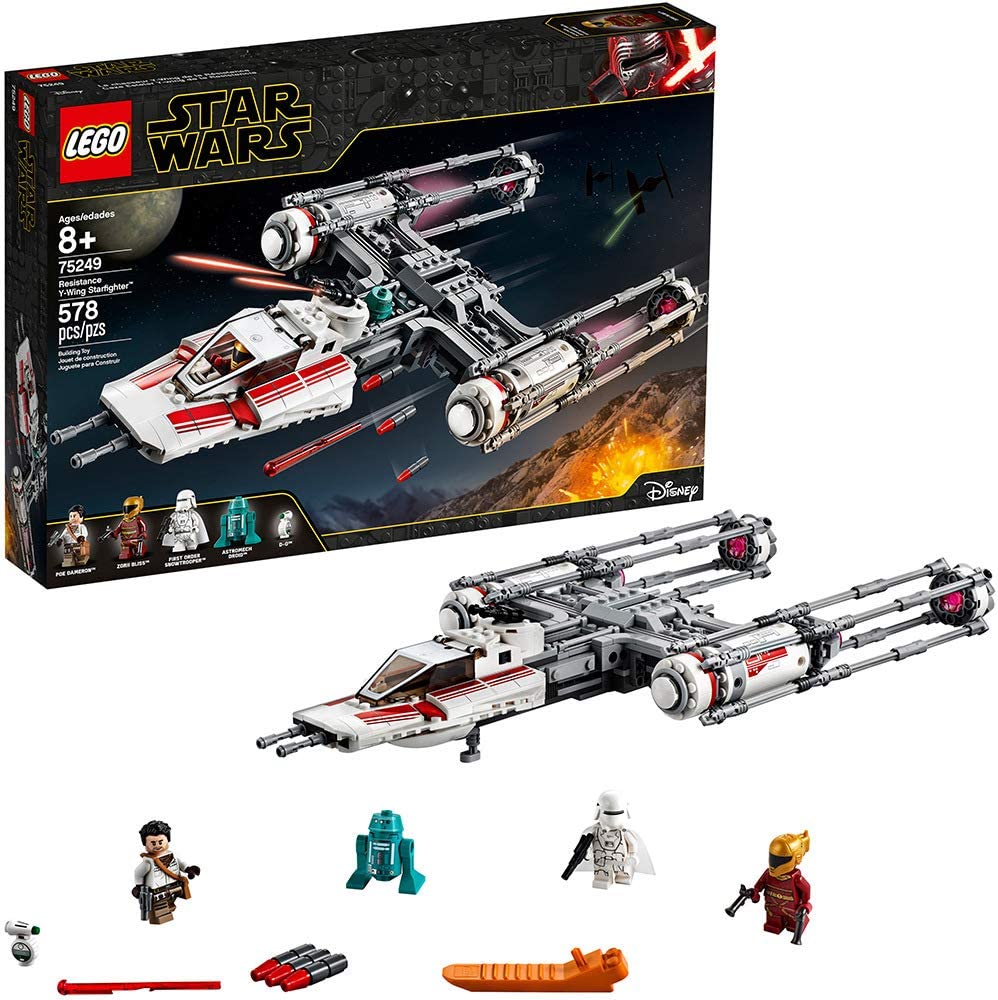 LEGO Star Wars: The Rise of Skywalker Resistance Y-Wing Starfighter 75249 (Retired Product)