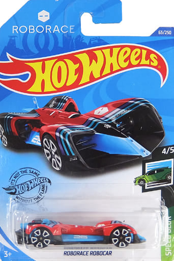 Hot Wheels Roborace Roborace Red Speed Blur 4/5, 63/250