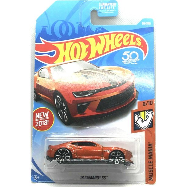 Hot Wheels '70 Chevy Camaro RS, Then And Now 8/10 Orange 179/250