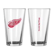 将图片加载到图库查看器，NHL Teams 16 oz Pint Glass - Assorted Team &amp; Style Choose your
