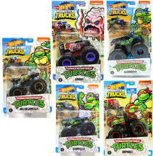 Load image into Gallery viewer, Hot Wheels Monster Truck Teenage Mutant Ninja Turtles - assorted
