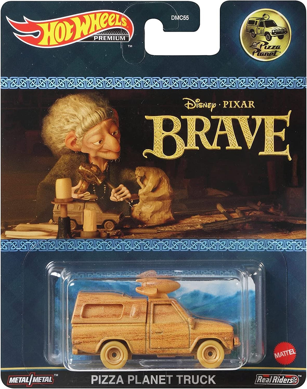 Hot Wheels Premium Disney Pixar Brave Pizza Planet Truck