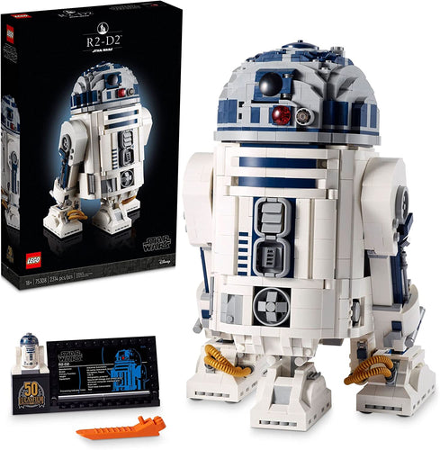 LEGO Star Wars R2-D2 Collectible Building Model 75308 (Retired Soon) - walk-of-famesports