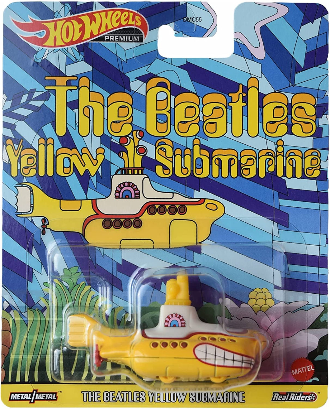 Hot Wheels Premium The Beatles Yellow Submarines