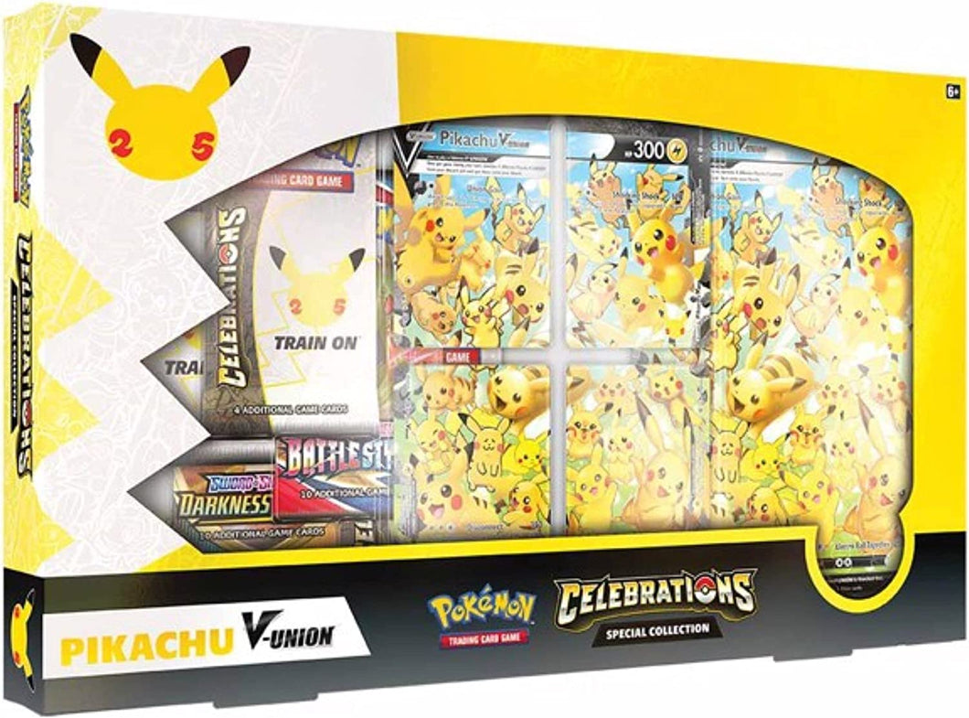 Pokemon Celebrations Pikachu V Union Special Collection