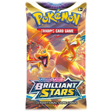 Load image into Gallery viewer, Pokemon Sword &amp; Shield Brilliant Stars Booster Pack
