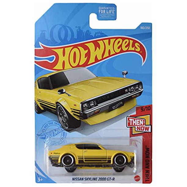 Hot Wheels Nissan Skyline 2020' GT-R, Then And Now 9/10 Yellow 180/250