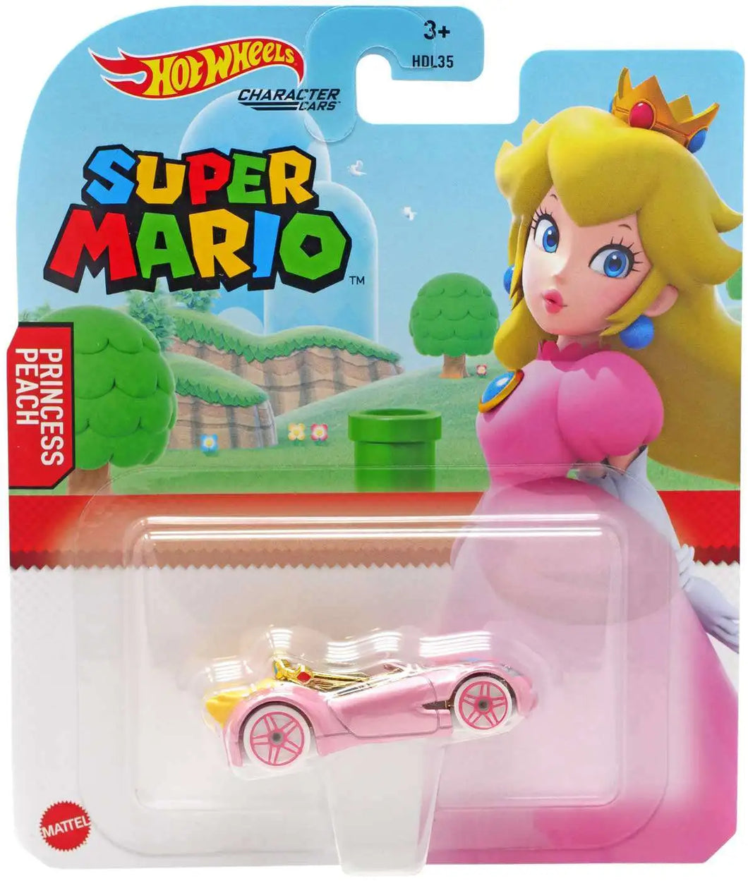Hot Wheels Super Mario Character Cars Princess Peach
