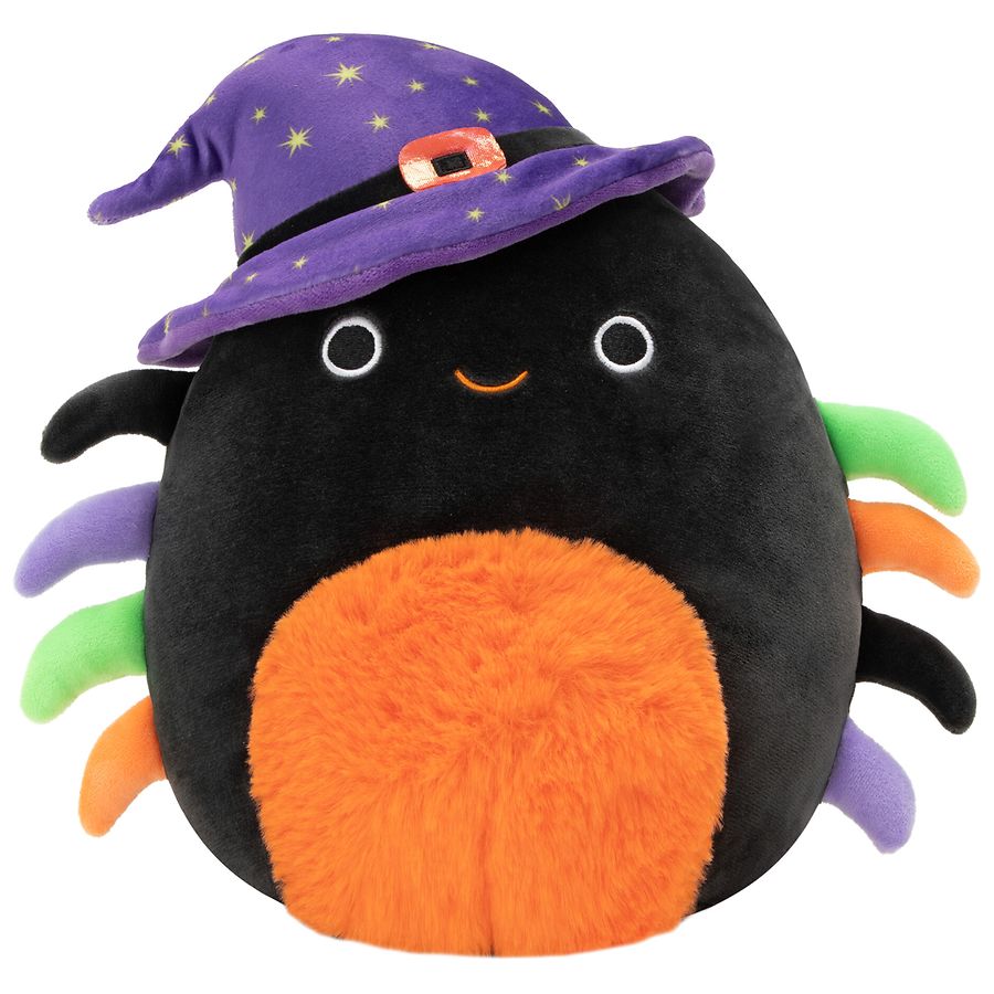 Squishmallows Bella Spider With Witch Hat 8
