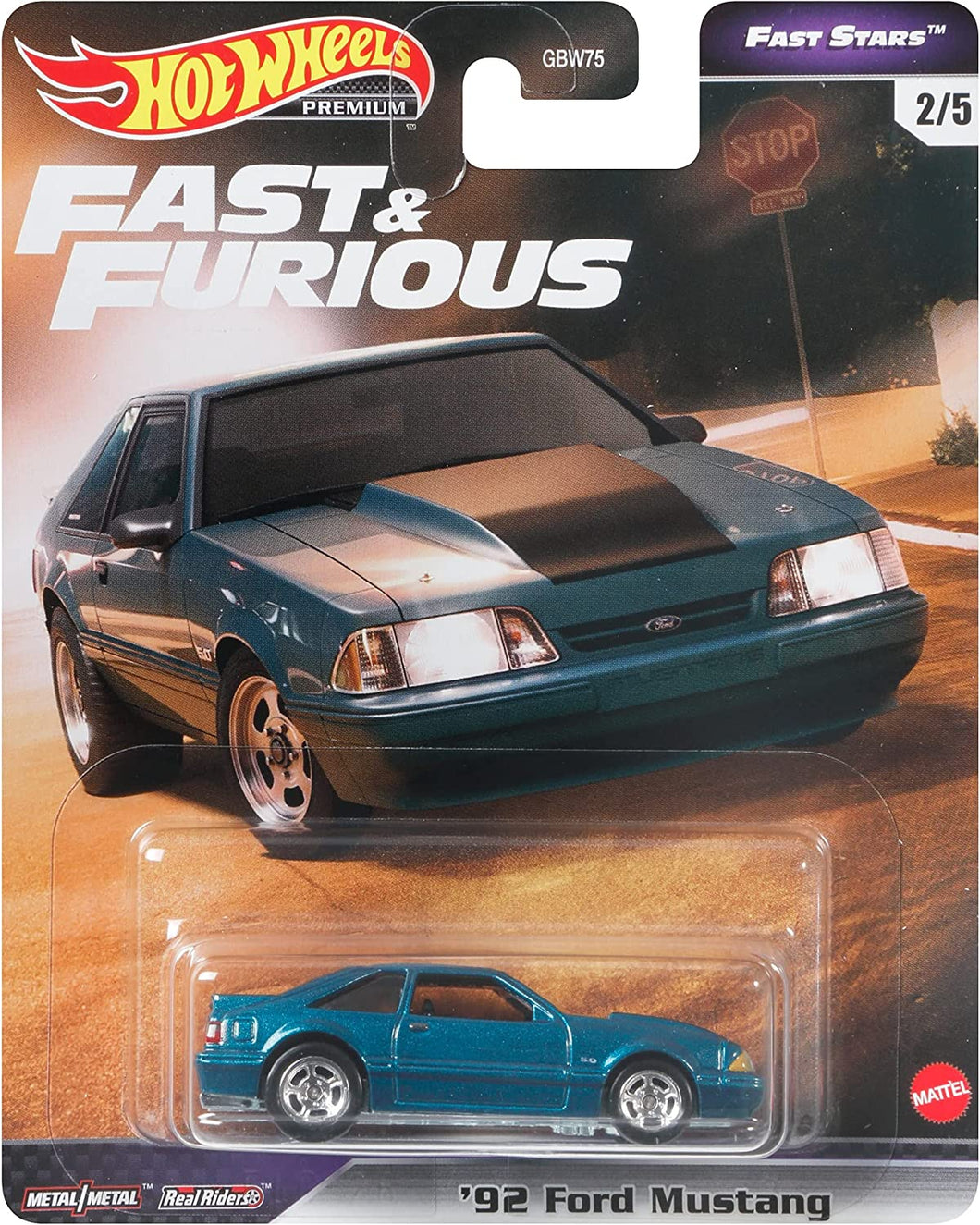 Hot Wheels Premium Fast & Furious Fast Stars '92 Ford Mustang