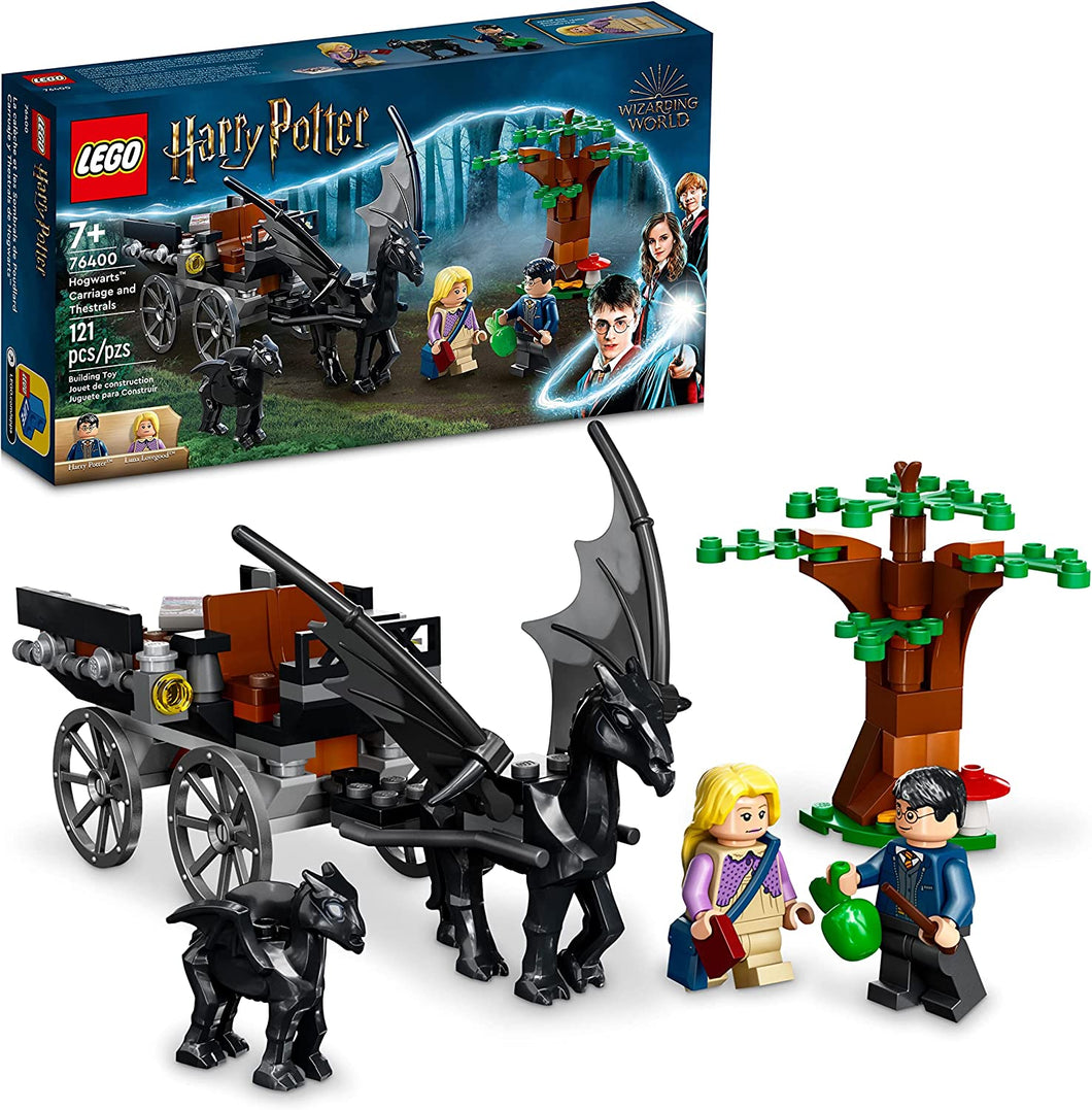 LEGO Harry Potter Hogwarts Carriage and Thestrals 76400 Building Kit (Retired Soon)