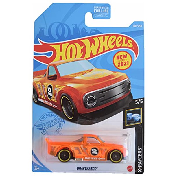 Hot Wheels Draftnator Orange X-Racers 5/5, 160/250