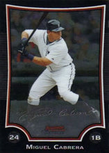 Load image into Gallery viewer, 2009 Bowman Chrome Miguel Cabrera #18 Detroit Tigers
