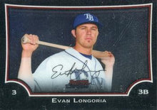 Load image into Gallery viewer, 2009 Bowman Chrome Evan Longoria #68 Tampa Bay Rays
