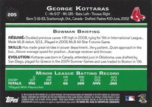 Load image into Gallery viewer, 2009 Bowman Chrome George Kottaras  #205 Boston Red Sox
