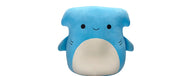 Squishmallows Hakim the Blue Tie-Dye Hammerhead Shark 14