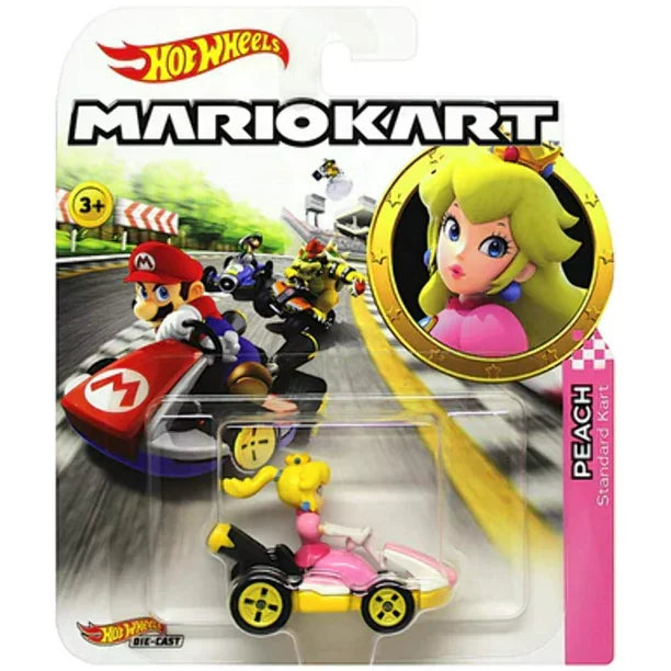 Hot Wheels Mario Kart Princess Peach Standard Kart
