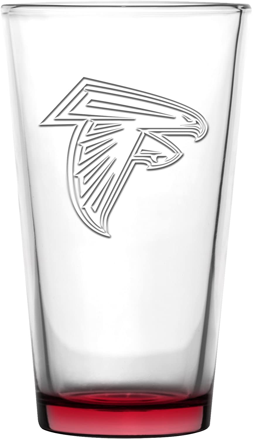 Atlanta Falcons 16 Oz. Embossed Pint Glass