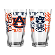 Auburn Tigers 16 Oz. Spirit Pint Glass