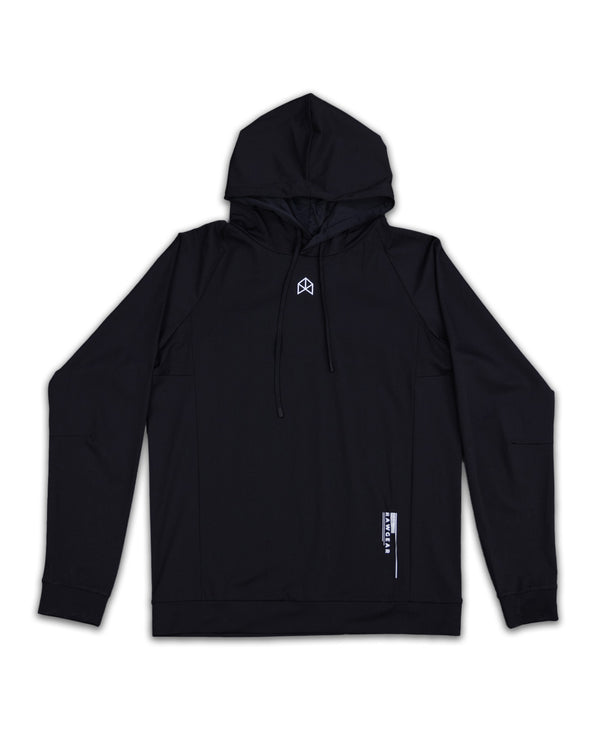 RAW GEAR Hoodie Black Color Size Large
