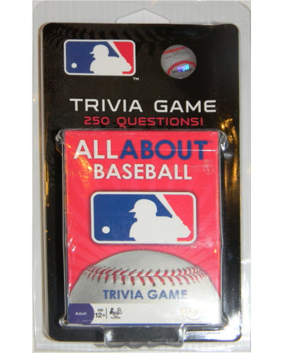 MLB All About Trivia Card Game