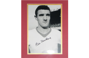 Billy Foulkes Matted Signed Autographed 8x10