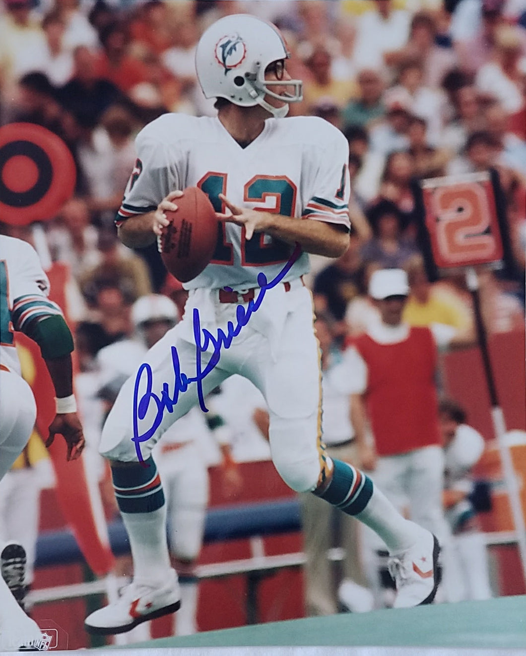Bob Griese  Signed Autographed 8x10