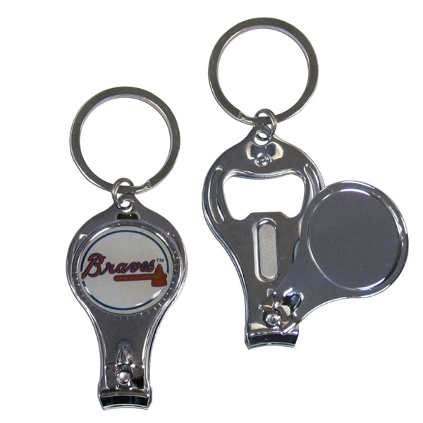 Atlanta Braves 3 in 1 Keychain | The Northwest Company | WOFSPORTS
