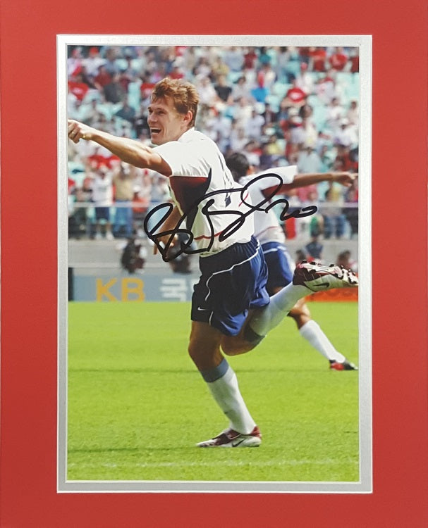 Brian McBride Matted Signed Autographed 8x10