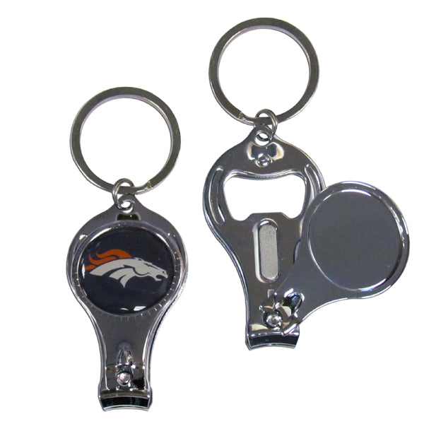 Denver Broncos 3 in 1 Keychain
