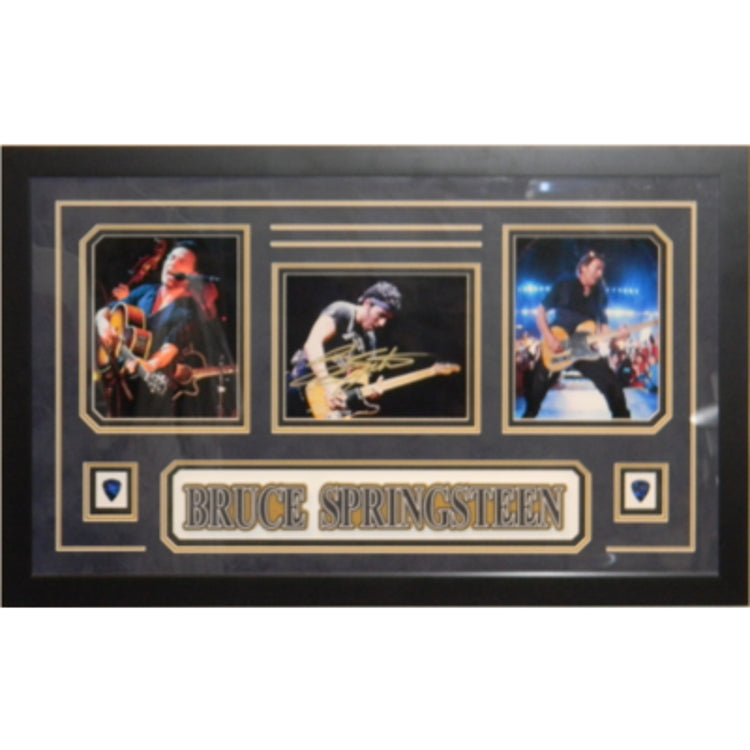 Bruce Springsteen Autographed 8x10 Framed – WOFSPORTS