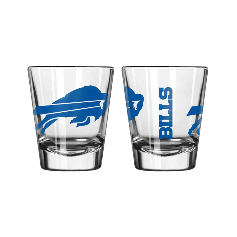 Buffalo Bills Gameday Shot Glasses 2oz. 2-Pack