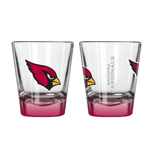 Arizona Cardinals Elite Shot Glasses 2oz. 2-Pack