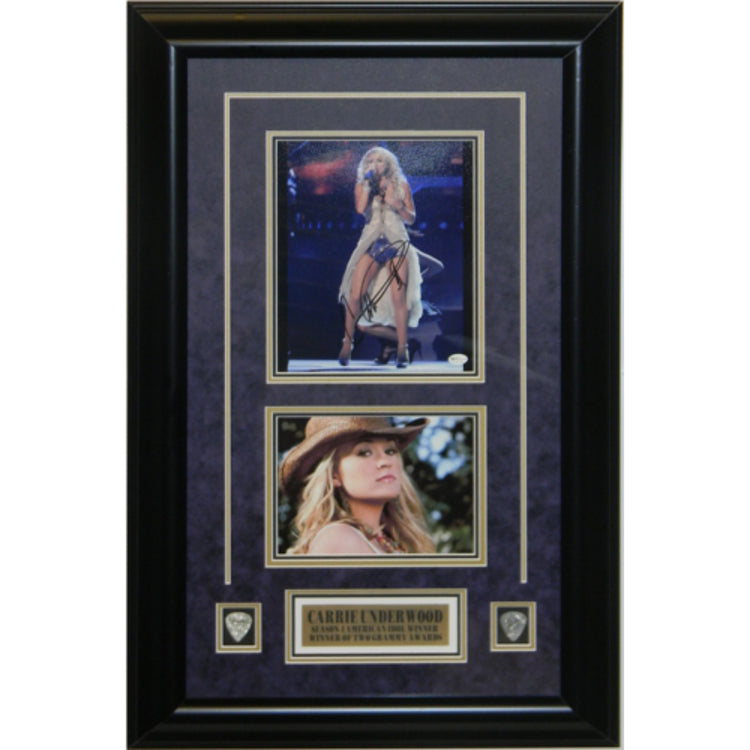 Carrie Underwood Signed Autographed 8x10 Framed