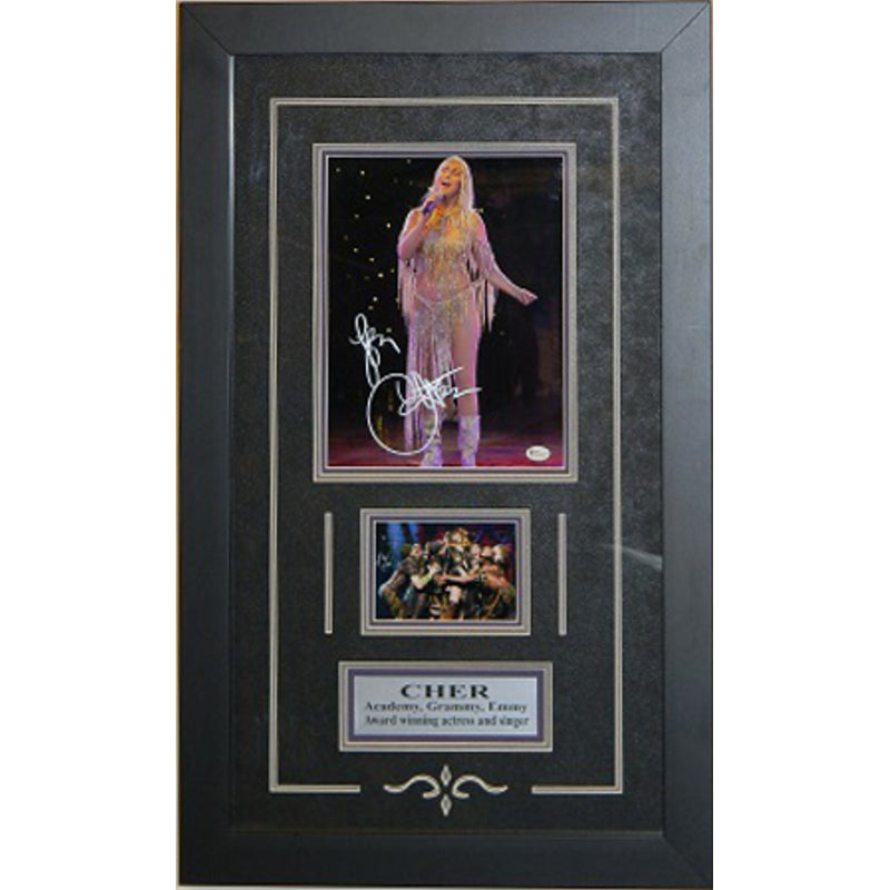 Cher Autographed 8x10 Framed