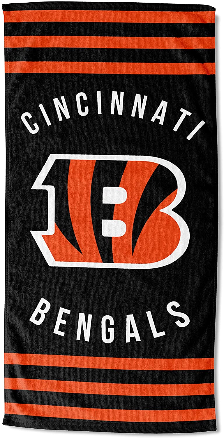 Cincinnati Bengals Stripes Beach Towel 30