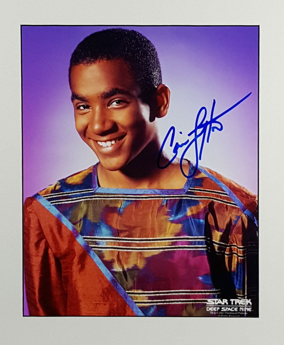 Cirroc Lofton Matted Signed Autographed 8x10