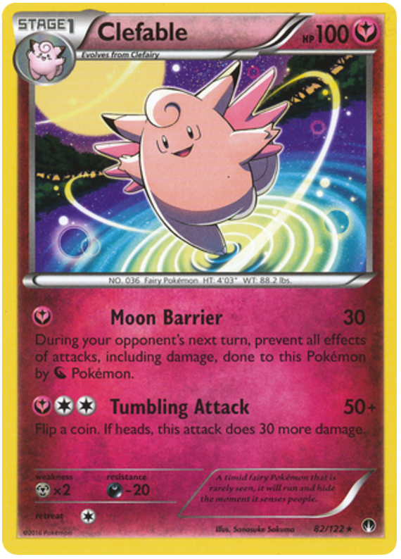 XY BREAKPoint 082  Clefable
