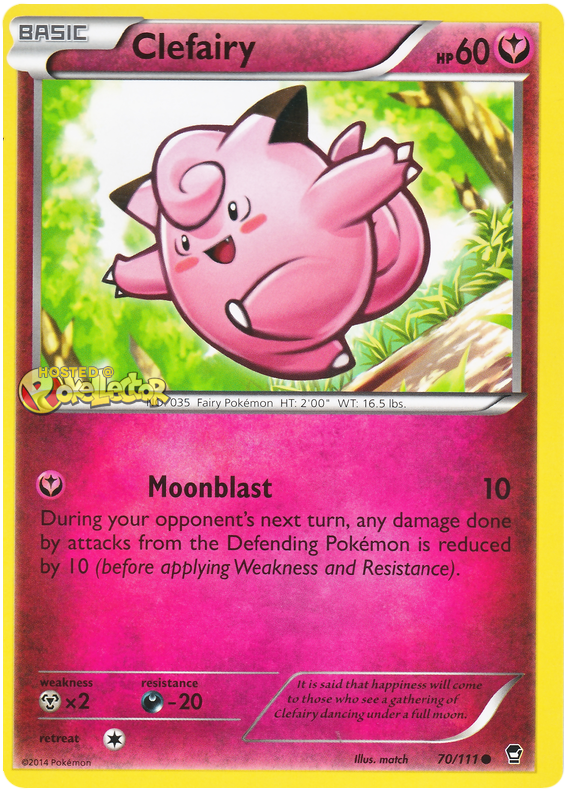 XY Furious Fists 070  Clefairy