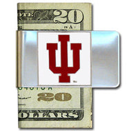 Indiana Hoosiers Stainless Steel Money Clip