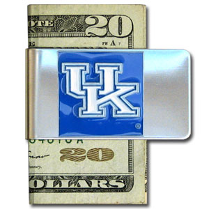Kentucky Wildcats Stainless Steel Money Clip