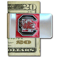 South Carolina Gamecocks Stainless Steel Money Clip