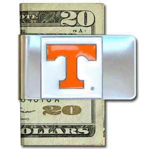 Tennessee Volunteers Stainless Steel Money Clip