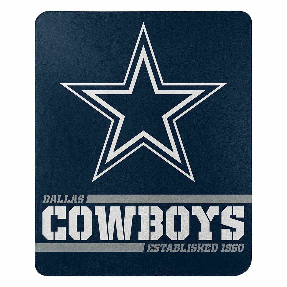 Dallas Cowboys NFL Split Wide Fleece Blanket 50