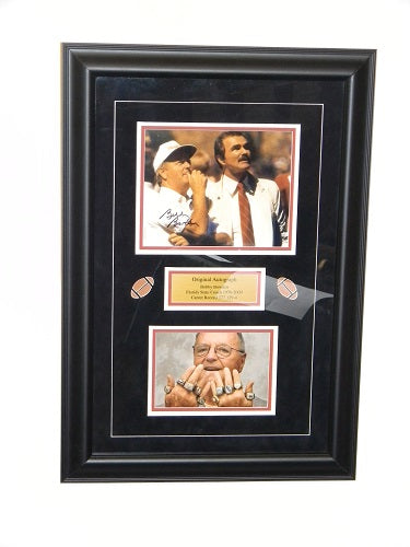 Bobby Bowden Autographed 8x10 Framed