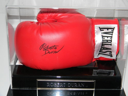 Roberto Duran Signed Autographed Boxing Glove