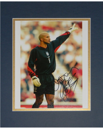 David James Signed Autographed 8x10 Matted