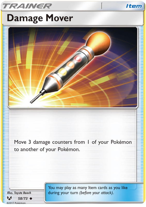 Sun and Moon Shining Legends 58  Damage Mover