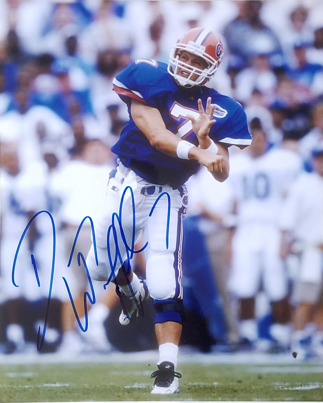 Danny Wuerffel  Signed Autographed 8x10